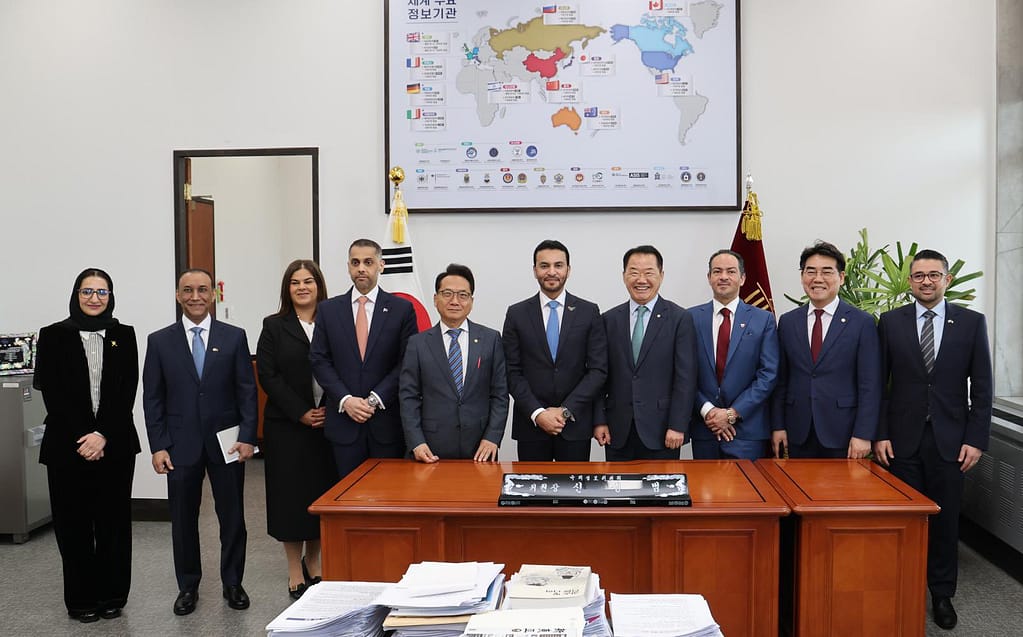 South Korea: Deputy Head of Mission at in a GCC Jordan meeting with Parliament’s Foreign Affairs Committee