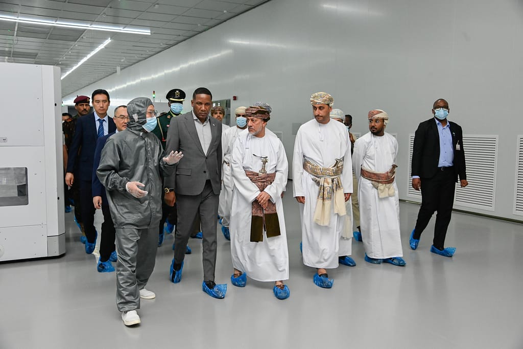 President of Botswana visits Sohar Port and Freezone