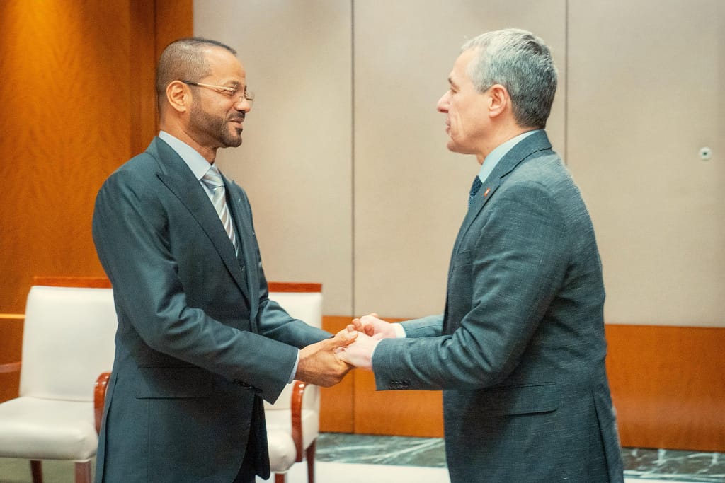 Minister meets with Swiss Head of the Federal Department of Foreign Affairs