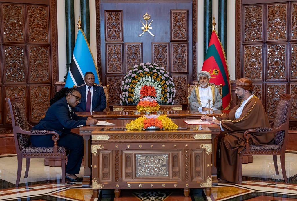 His Majesty and Botswana President grace signing of several agreements