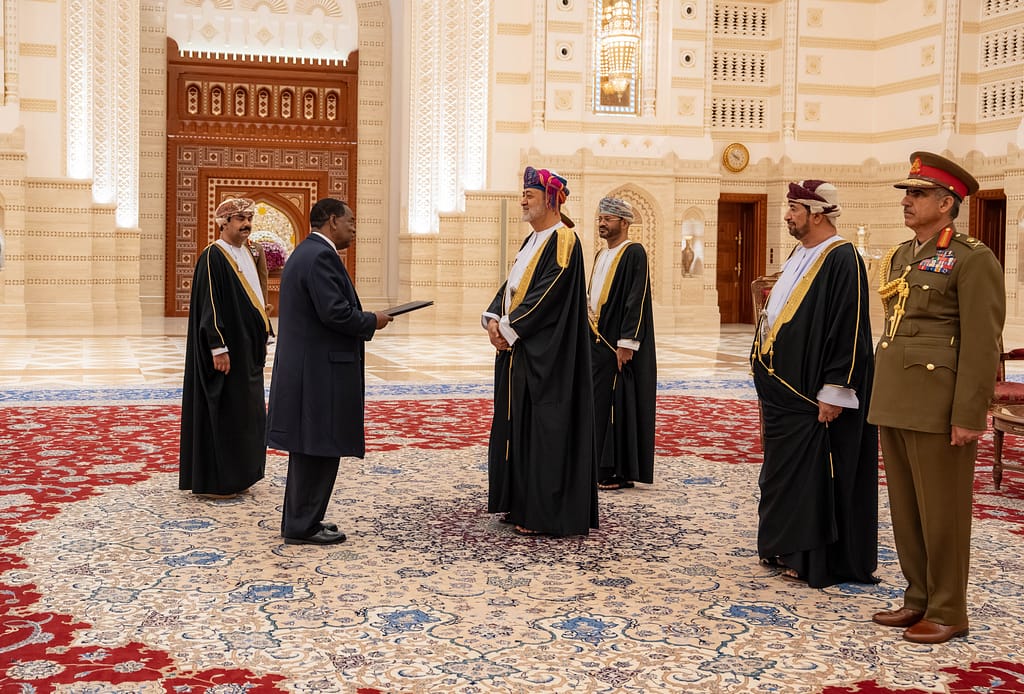 جلالة السُّلطان يتقبّل أوراق اعتماد عددٍ من السّفراء