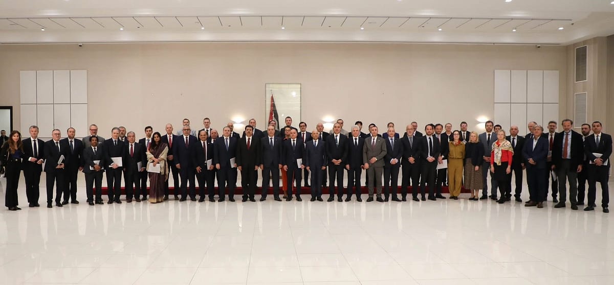 Palestine: ِChargé d'Affaires at meeting with Palestinian Vice President