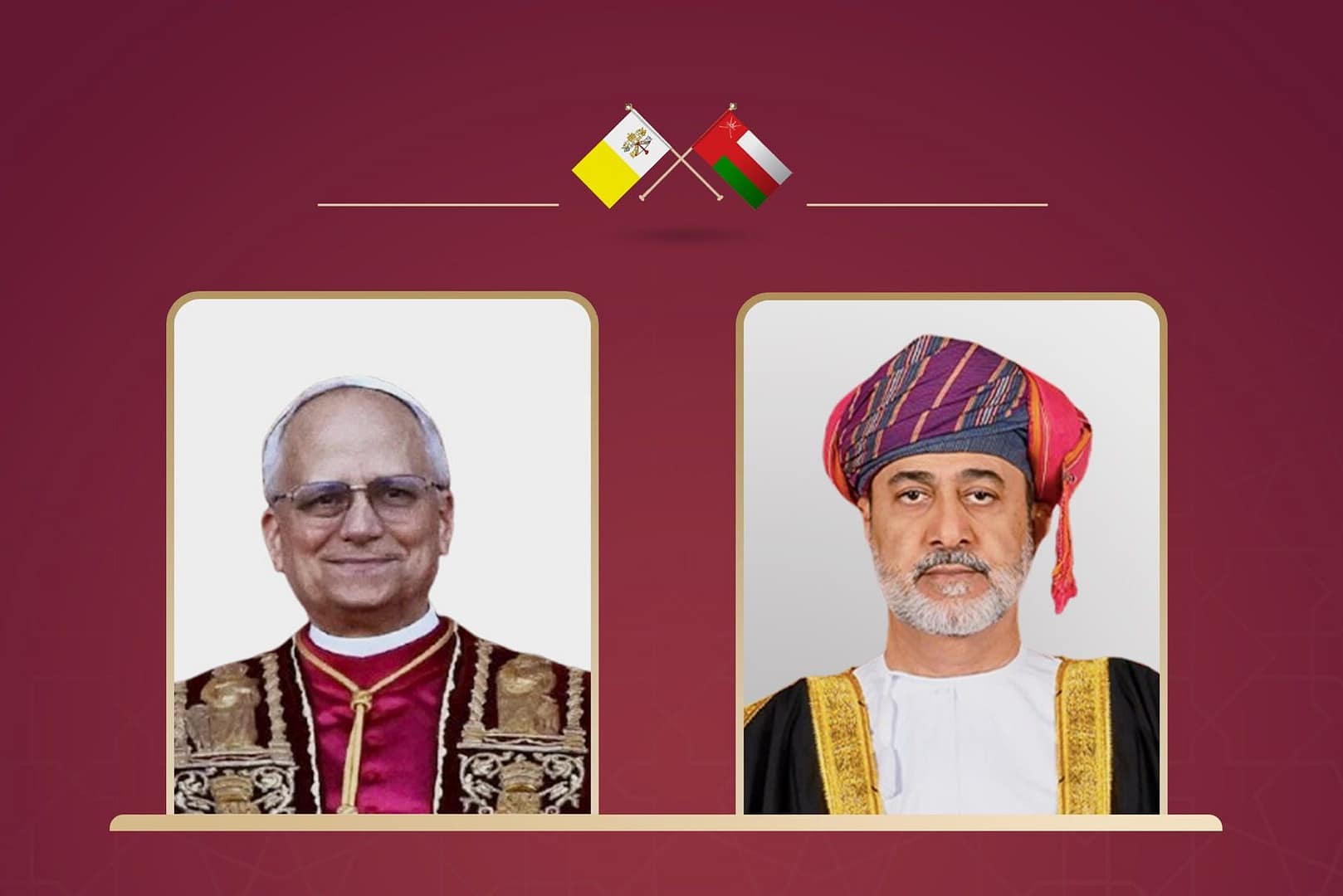 His Majesty congratulates the newly elected Pope Leo XIV