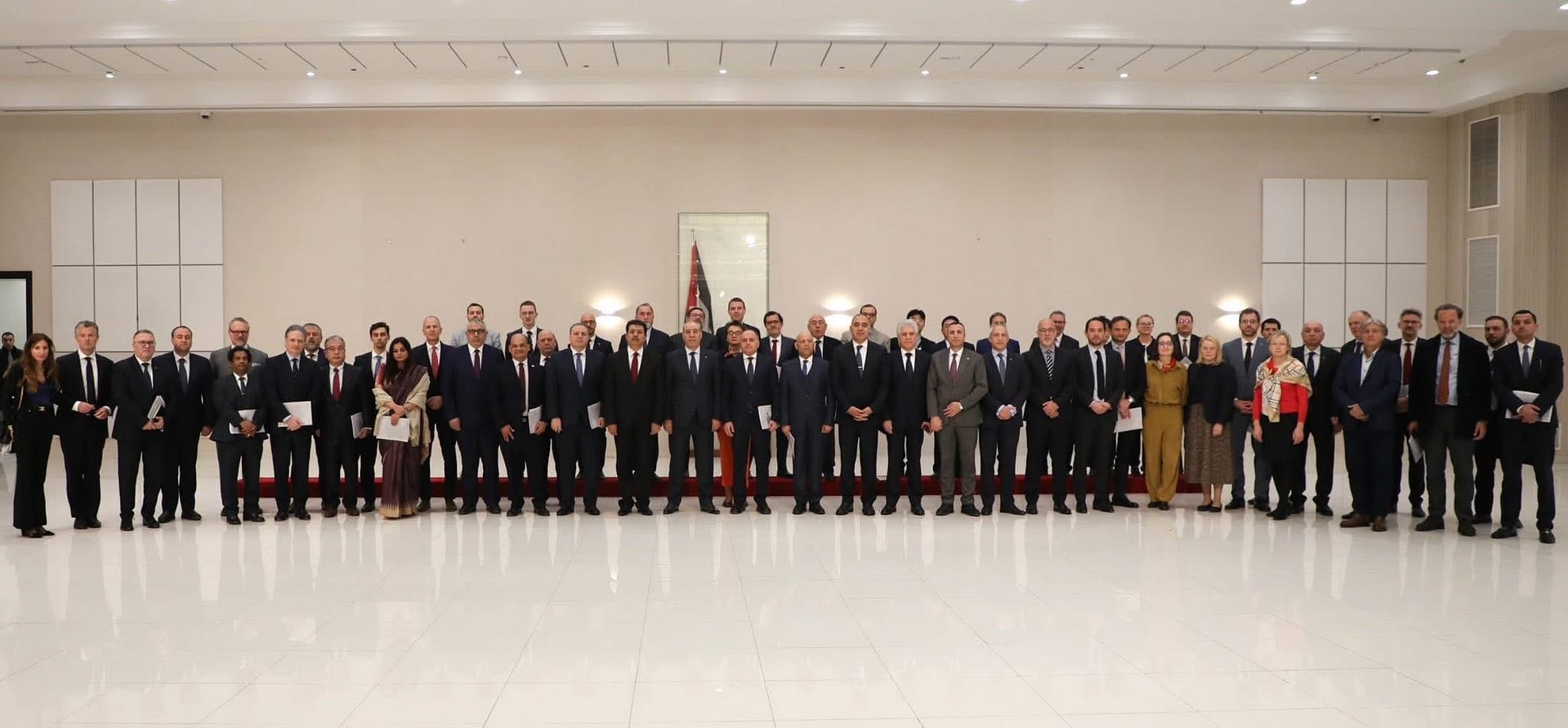 Palestine: ِChargé d'Affaires at meeting with Palestinian Vice President