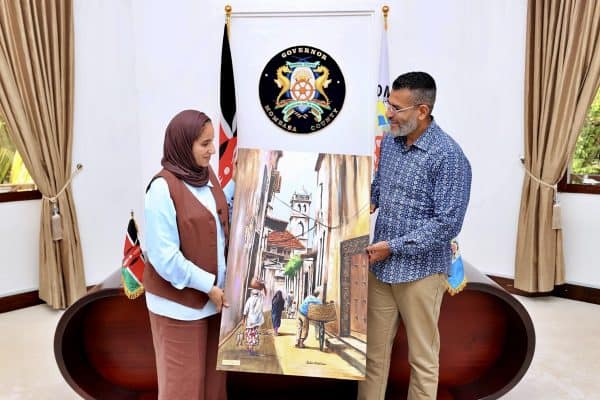 معالي السفيرة معالي السفيرة نصراء بنت سالم الهاشمية تزور مدينة مُمباسا