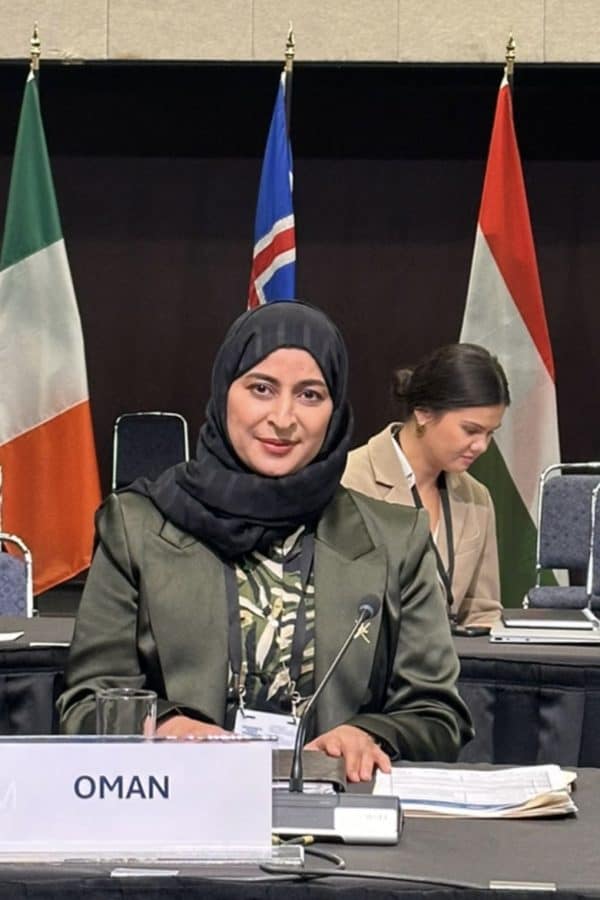 Sabra bint Ahmed Al-Hoti, Deputy Head of Mission of the Sultanate of Oman in Washington