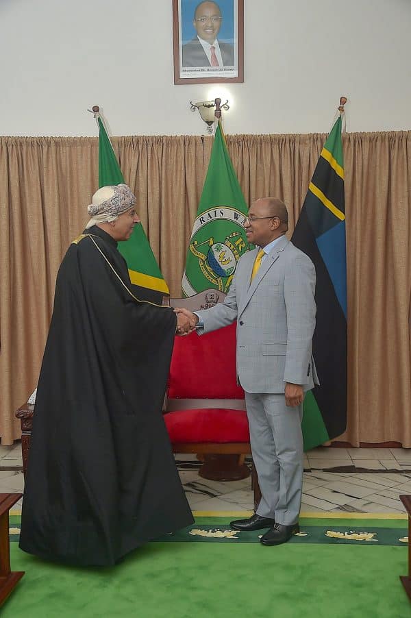 Zanzibar President receives Administrative Undersecretary