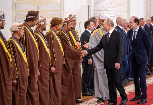 Official reception ceremony for His Majesty at Kremlin Palace