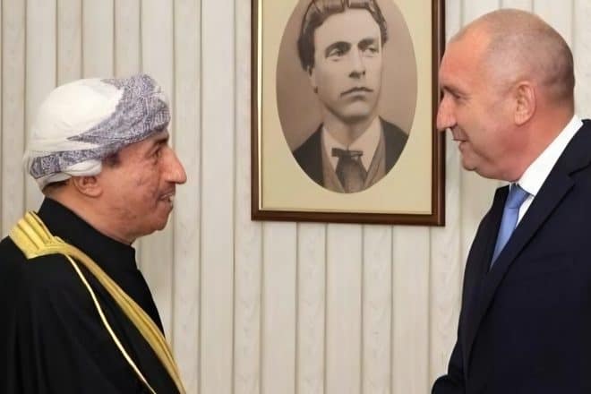 His Majesty sends written message to President of Bulgaria