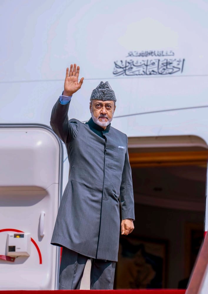 His Majesty leaves for Spain