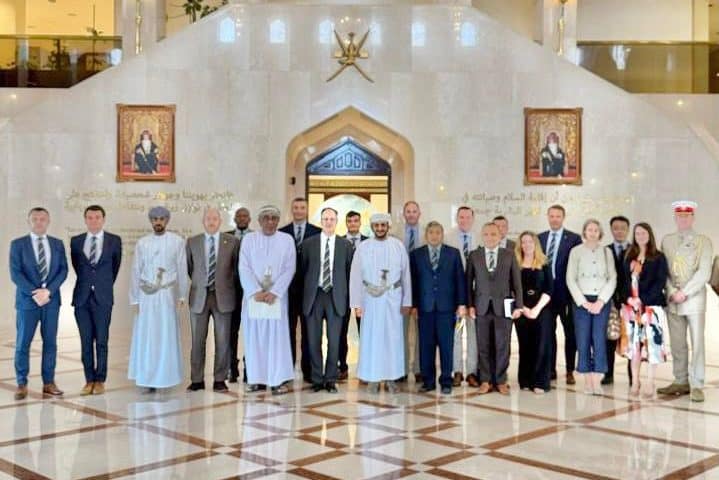 Undersecretary receives delegation from the Royal College of Defence Studies in the UK