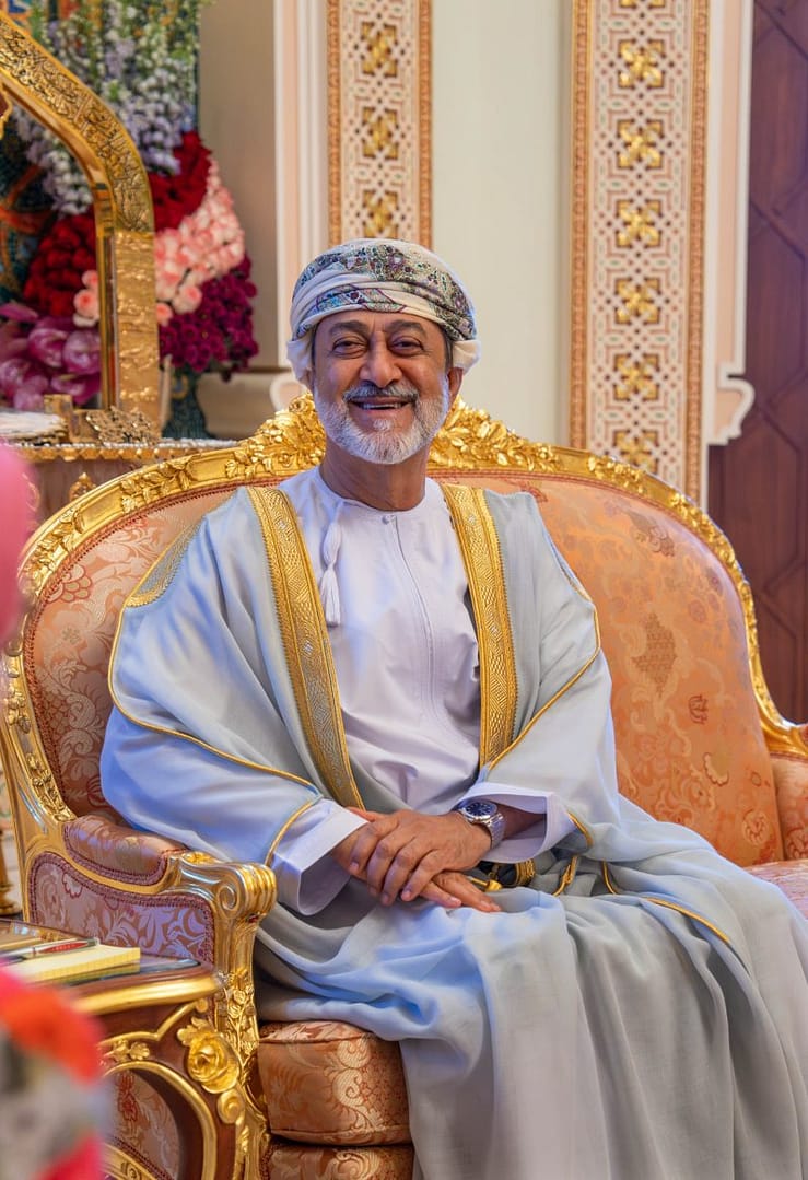 His Majesty receives Princess Hajah Masna of Brunei