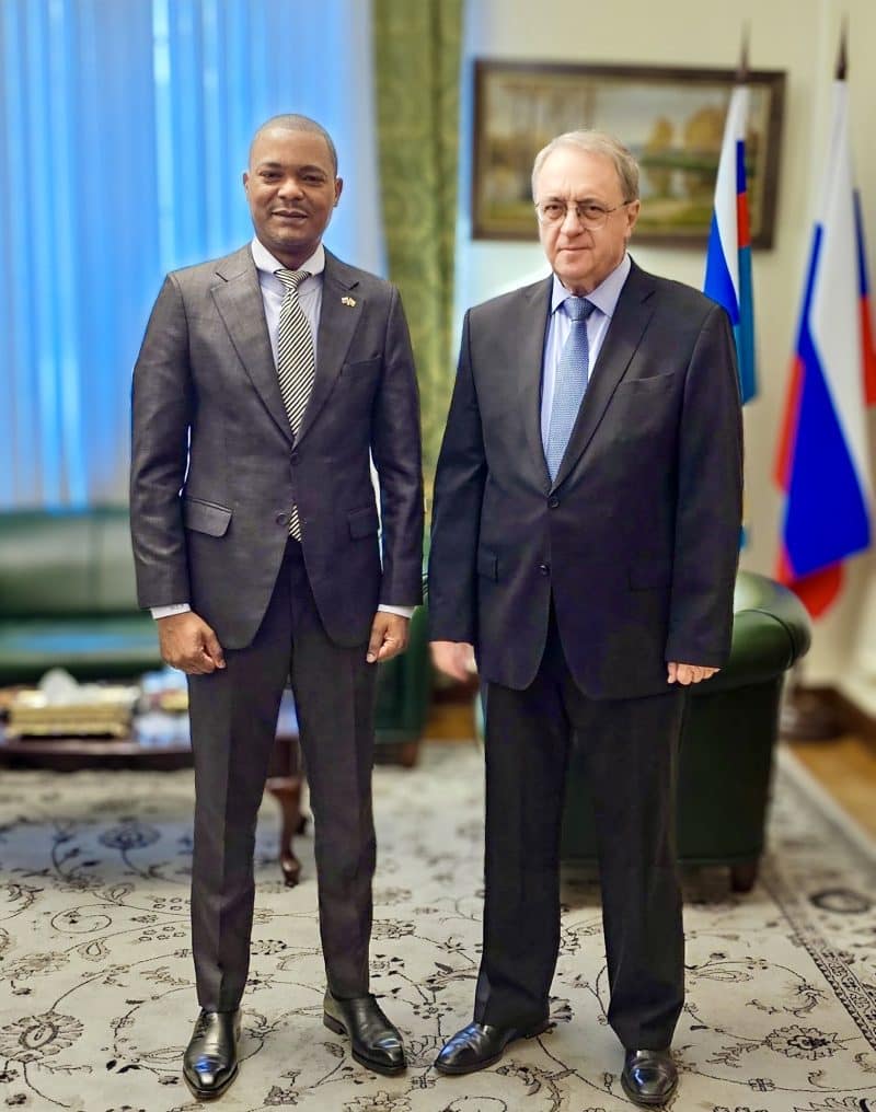 Russia: Ambassador meets Mikhail Bogdanov, Russia's Deputy Foreign Minister and Special Envoy of the Russian President to the Middle East and Africa
