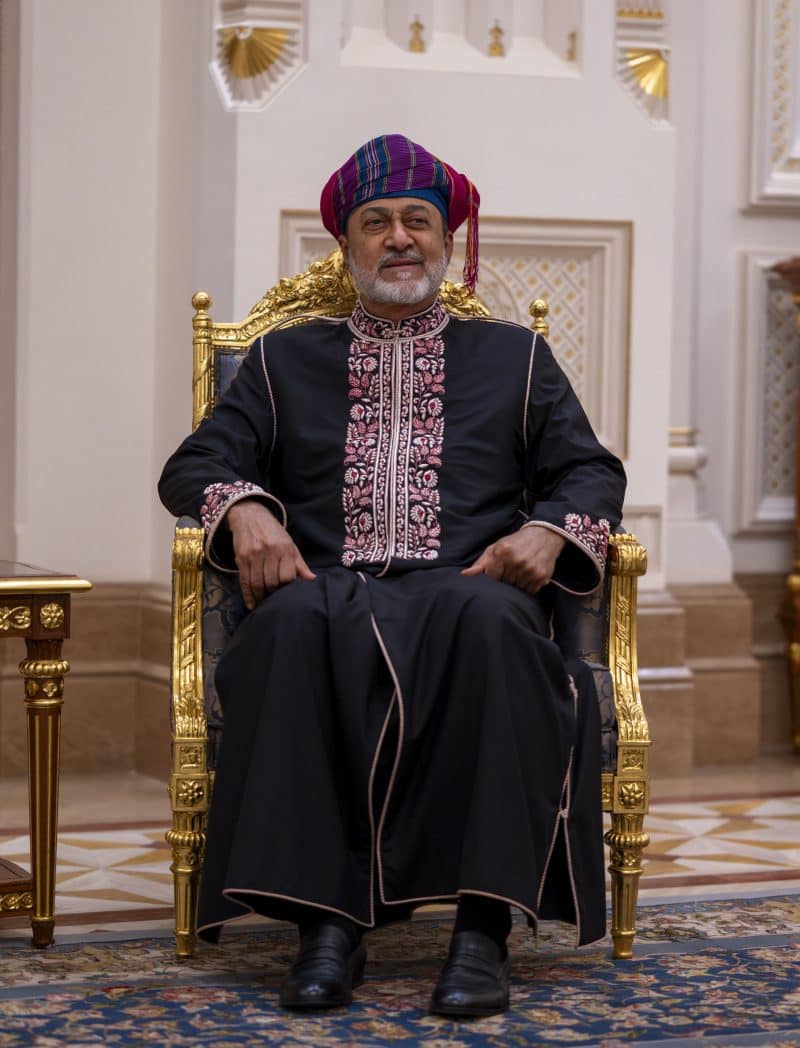 جلالةُ السُّلطان يُقيم مأدبة عشاء رسميّةً تكريمًا لفخامة الرئيس اللُّبناني