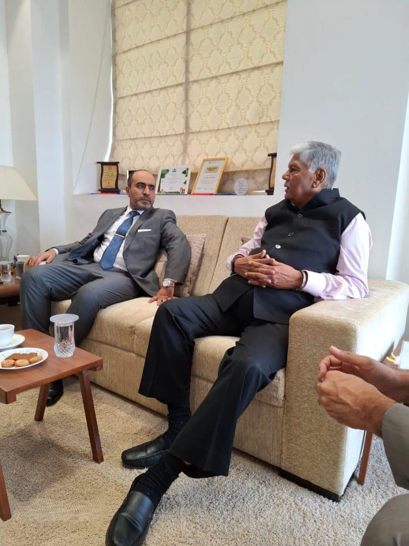 مومباي: القنصل يلتقي مدير مركز التجارة العالمي