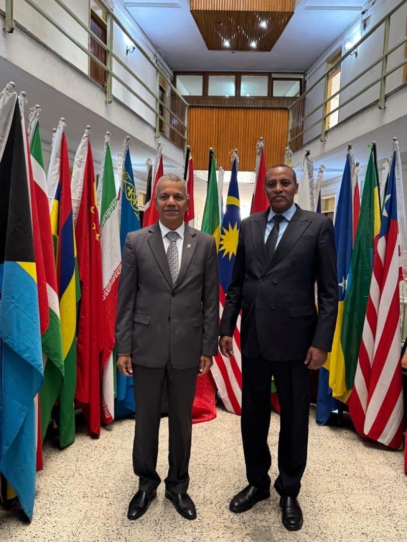 إثيوبيا: سفير سلطنة عمان يلتقي رئيس دائرة الشرق الأوسط بالخارجية