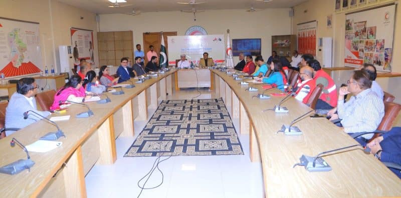 Karachi: Consul General visits Pakistan Red Crescent