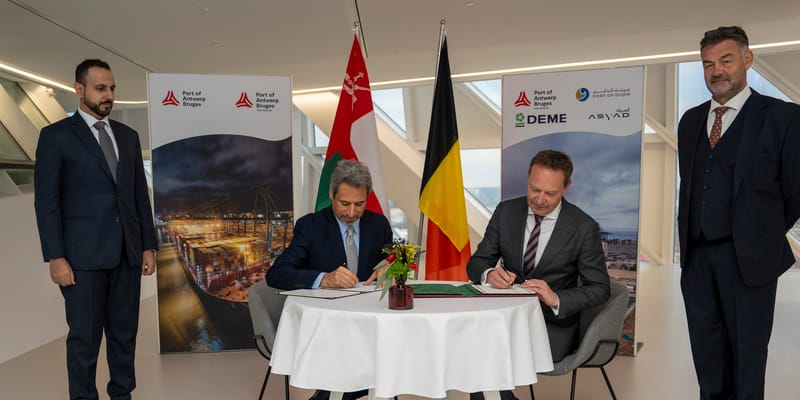 Oman and Belgium sign agreement on green hydrogen
