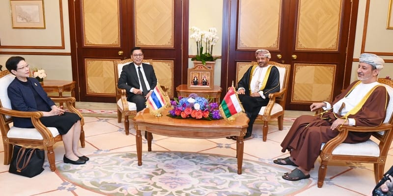 معالي السيد وزير الخارجية يستقبل نائب رئيس الوزراء ووزير الخارجية بمملكة تايلاند