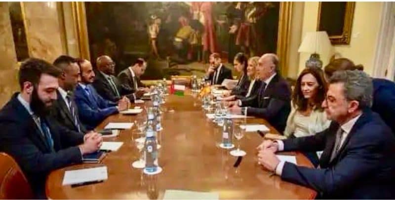 وكيل الوزارة للشؤون السياسية يلتقي وزير الدولة الإسباني للشؤون الخارجية