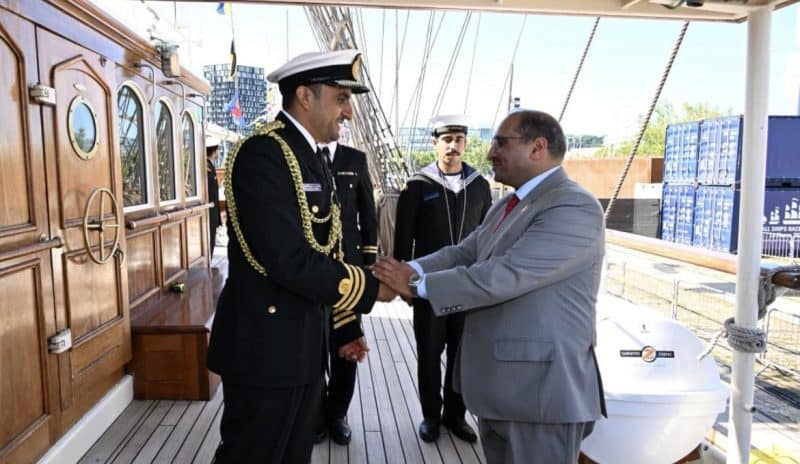 فرنسا: السفينة شباب عمان الثانية تتوج بجائزة أفضل سفينة في مهرجان لوهافر