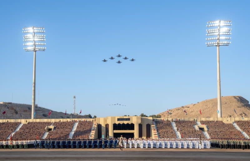 جلالةُ السُّلطان المعظّم القائدُ الأعلى يشملُ برعايته السّامية الاستعراضَ العسكريَّ الكبيرَ بمناسبة اليوم الوطنيّ المجيد