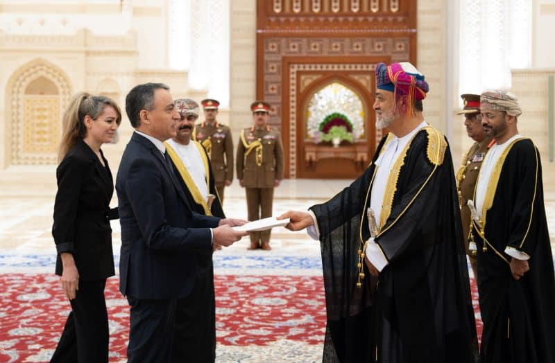 جلالة السُّلطان المعظّم يتقبّل أوراق اعتماد عددٍ من السفراء