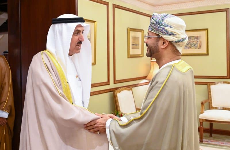 وزير الخارجية يستقبل رئيس المجلس الوطني الاتحادي بدولة الإمارات