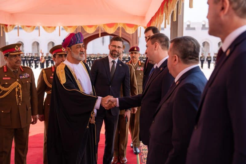 مراسمُ استقبال رسميّة لرئيس جمهورية بيلاروس بقصر العلم