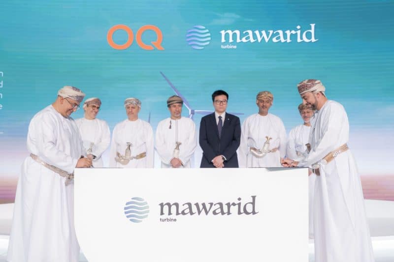 تدشين مصنع متخصّص بالدقم لتصنيع توربينات الرياح بطاقة 1000 ميجاوات سنويًّا