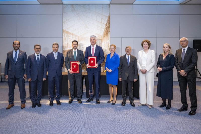 The Sultanate of Oman and the Kingdom of the Netherlands sign agreements in several fields.