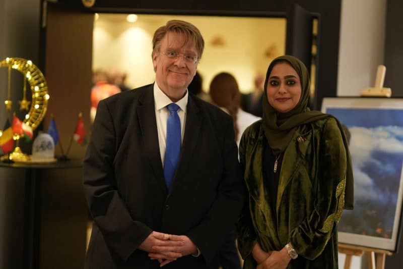 بلجيكا: سعادة السفيرة تقيم مأدبة إفطار بمناسبة شهر رمضان المُبارك