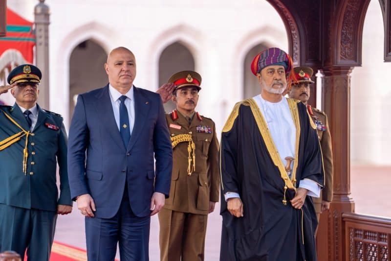 Lebanese President arrives in Oman