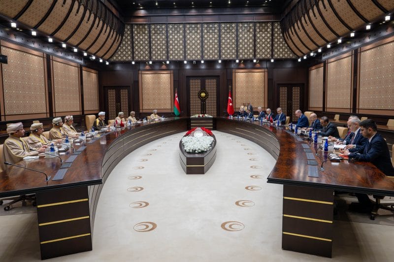 His Majesty and Turkish President lead talks