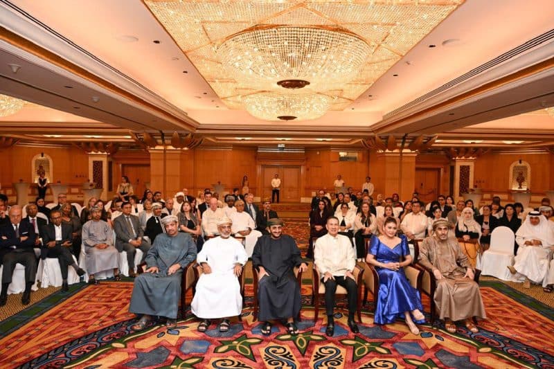 وكيل الوزارة للشؤون السياسية يرعى حفلا بمناسبة الذكرى 45 لإقامة العلاقات الدبلوماسية بين عمان والفلبين