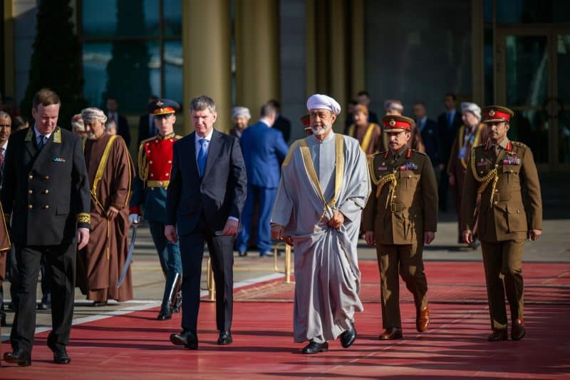 جلالةُ السُّلطان المعظّم يختم زيارته إلى موسكو