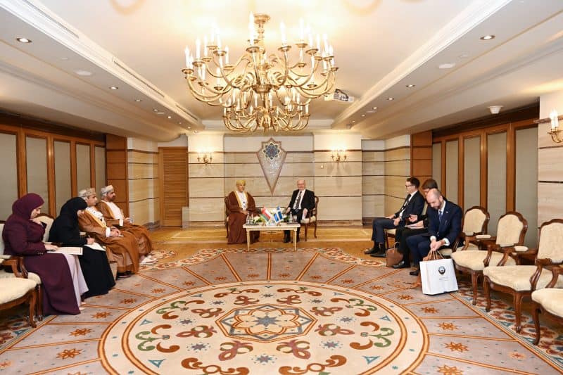 Administrative Undersecretary meets Sweden’s State Secretary in Kuwait