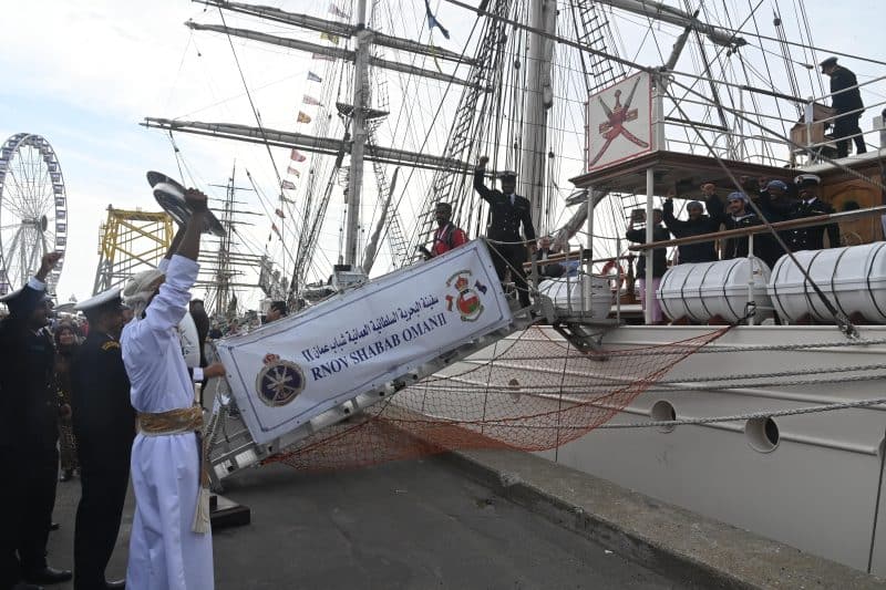 Shabab Oman II wins International Friendship Award in Denmark