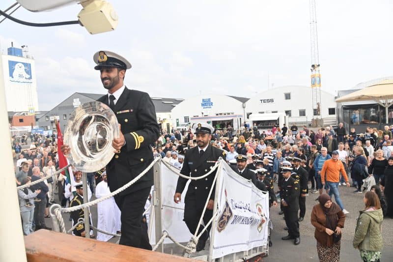 Shabab Oman II wins International Friendship Award in Denmark