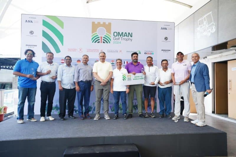 Oman Golf Trophy continues in India