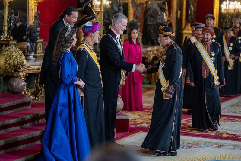 King of Spain hosts banquet in honour of His Majesty