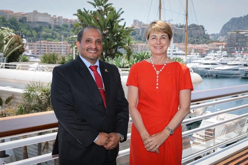 Monaco: Ambassador meets Minister of Foreign Relations and Cooperation