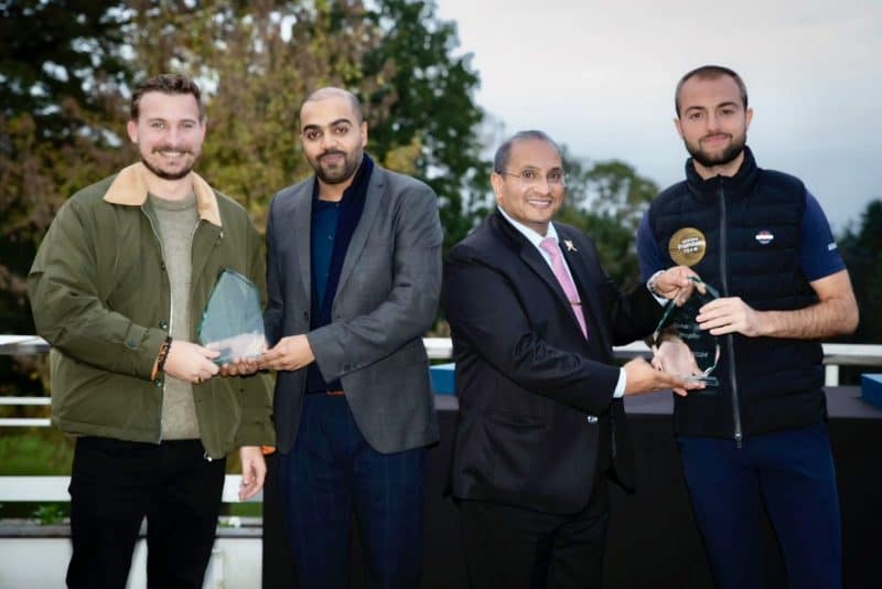 From the closing ceremony of Oman Golf Trophy 2024