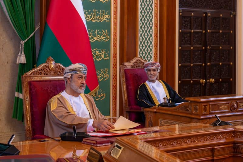 His Majesty presides over Cabinet Meeting