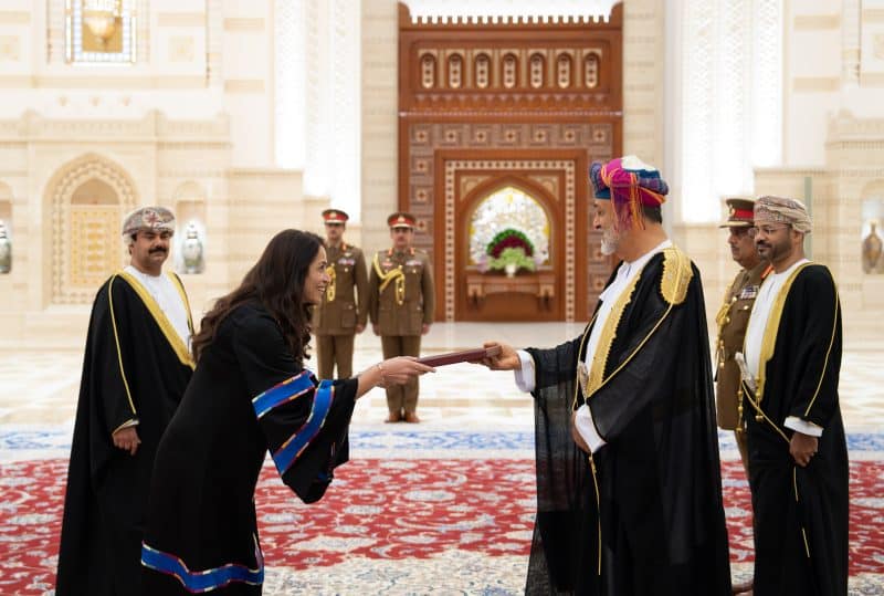 جلالة السُّلطان المعظّم يتقبّل أوراق اعتماد عددٍ من السفراء