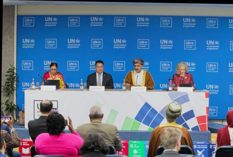 كينيا: سلطنة عمان ترأس الدورة السابعة لجمعية الأمم المتحدة للبيئة