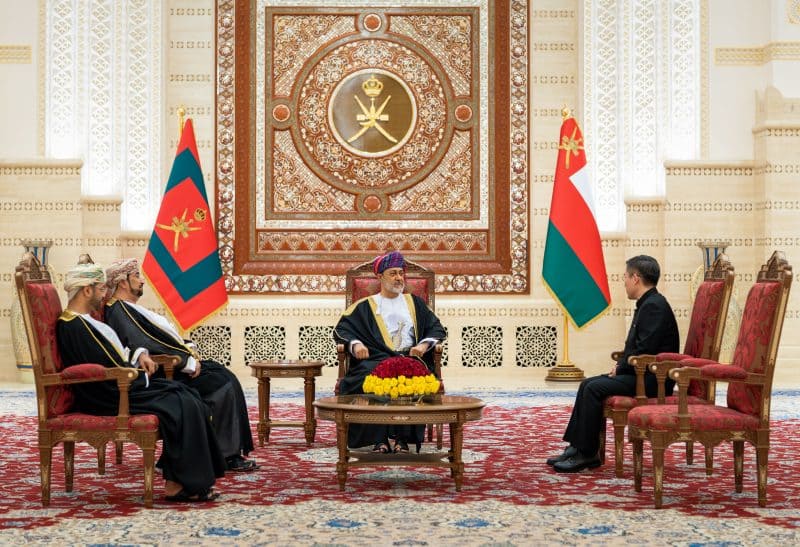 His Majesty The Sultan receives Ambassadors’ credentials