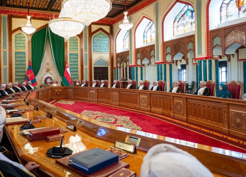 His Majesty presides over Cabinet Meeting