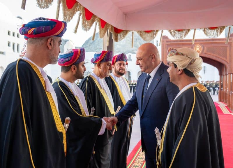 Lebanese President arrives in Oman