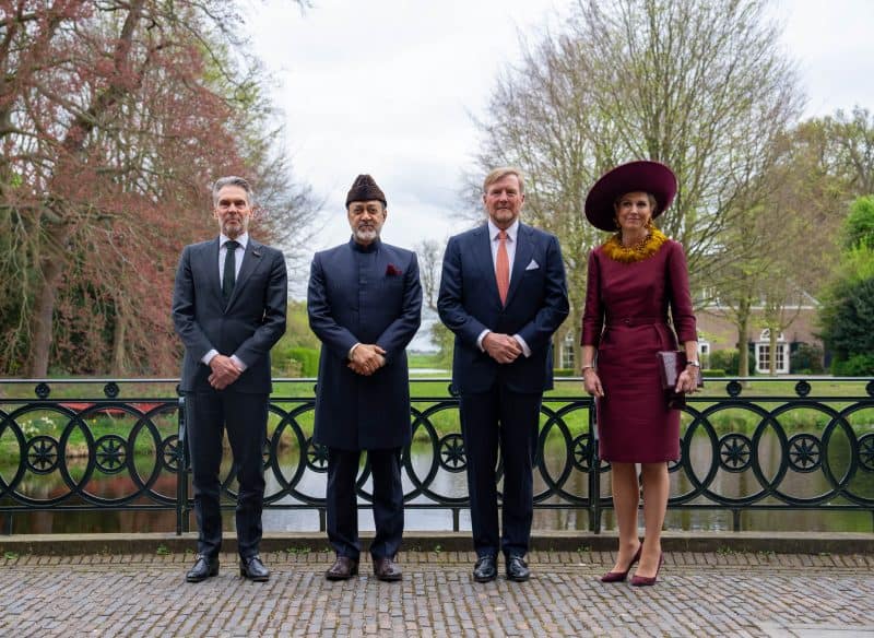 Dutch Prime Minister hosts working lunch for His Majesty